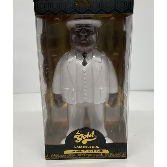 Funko Pop Vinyl Gold 12 Biggie Smalls White Suit Notorious | Envío Gratis
